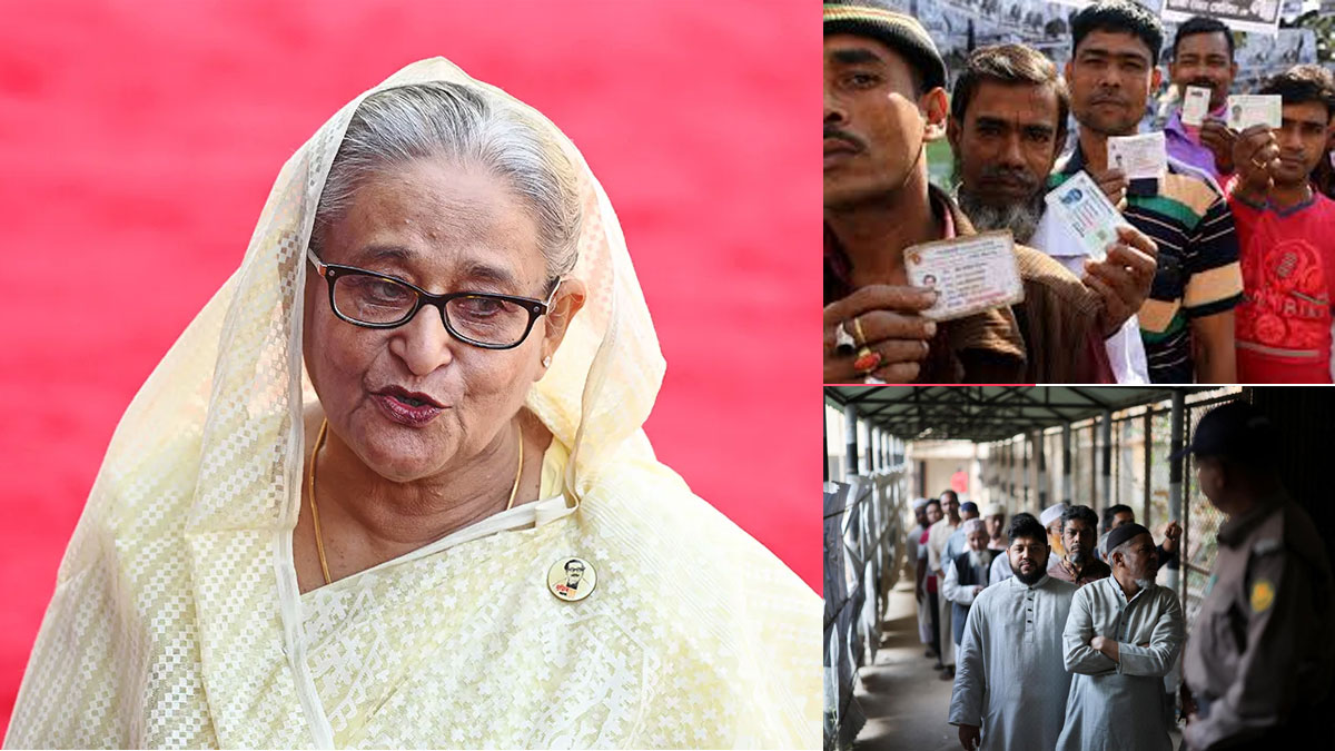 প্রহসনের ভোট বলে তোপ শেখ হাসিনার, ভোটের হার ঘিরে উত্তপ্ত বাংলাদেশের রাজনীতি