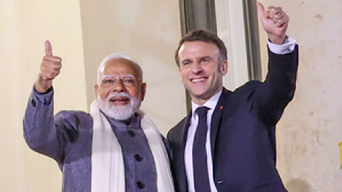 আগামী সপ্তাহে ভারতে আসছেন ফরাসি প্রেসিডেন্ট ম্যাক্রোঁ
