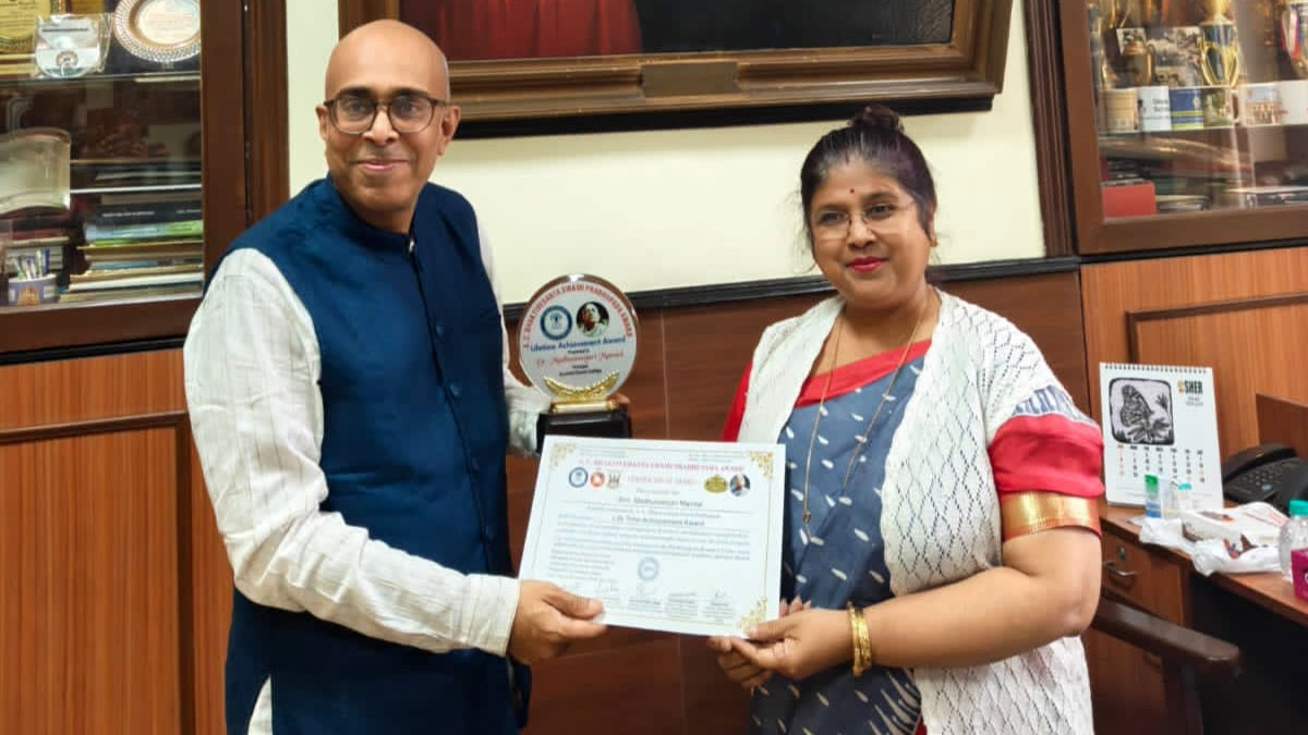 প্রভুপাদ লাইফটাইম অ্যাচিভমেন্টে সম্মানিত স্কটিশের অধ্যক্ষা