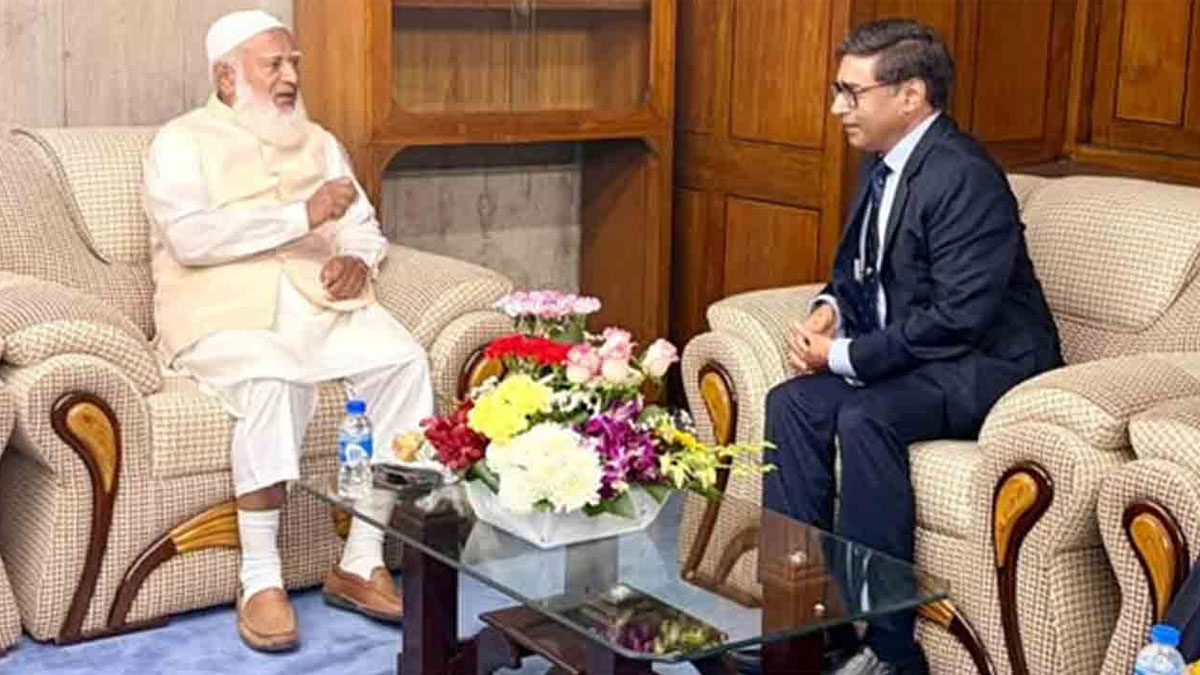 বিরোধী দলনেতা ও জামায়াত প্রধান শফিকুরের সঙ্গে বৈঠক বিক্রম মিস্রীর