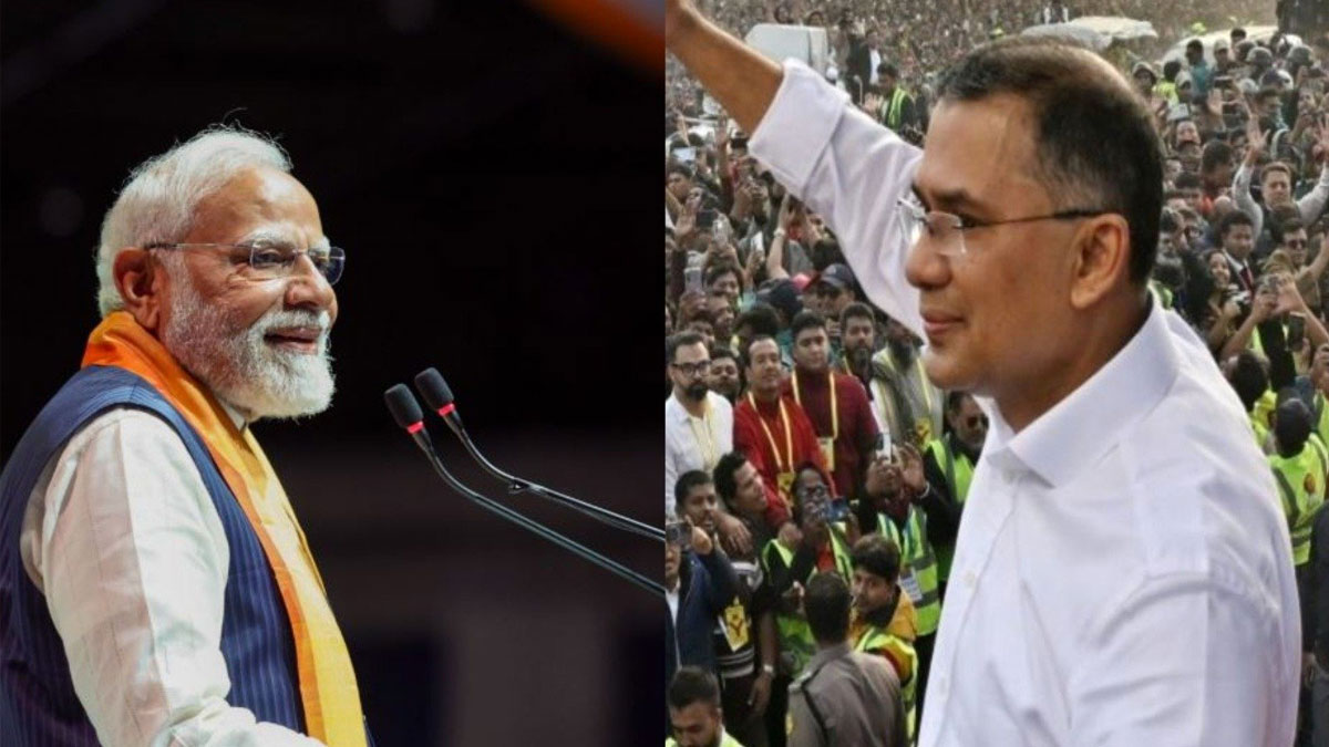 তারিক রহমানকে শুভেচ্ছা মোদীর, দ্বিপাক্ষিক সম্পর্ক জোরদারের বার্তা