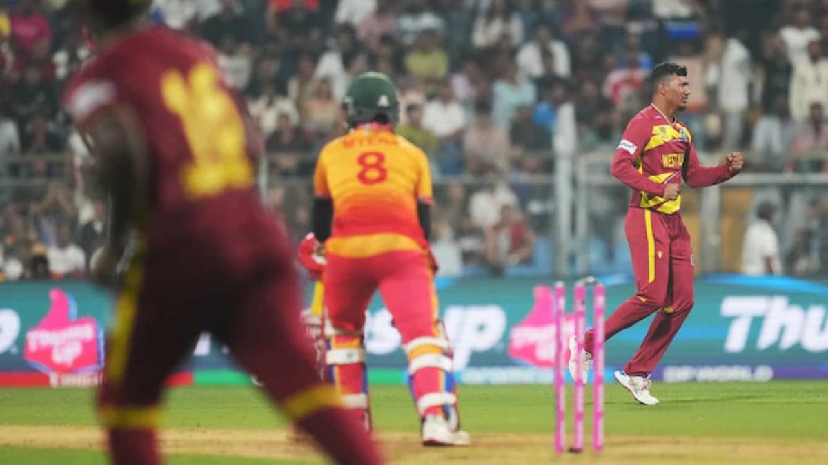 জিম্বাবোয়েকে চাপের মধ্যে রাখল ওয়েস্ট ইন্ডিজ