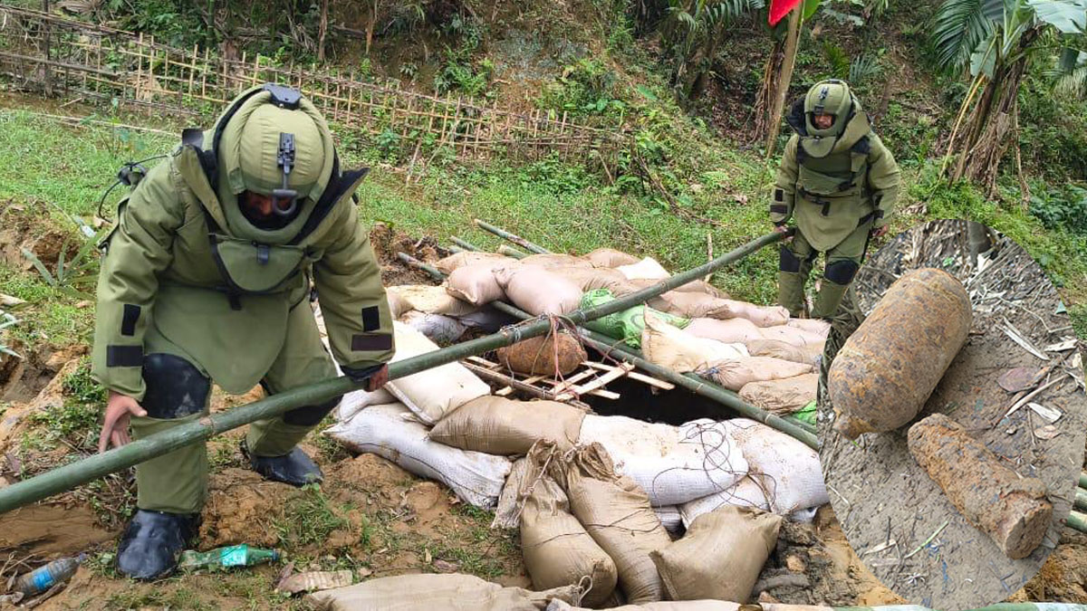 অসমে দ্বিতীয় বিশ্বযুদ্ধের বোমা নিষ্ক্রিয় করল সেনা, বড় বিপদ এড়াল টিনসুকিয়া