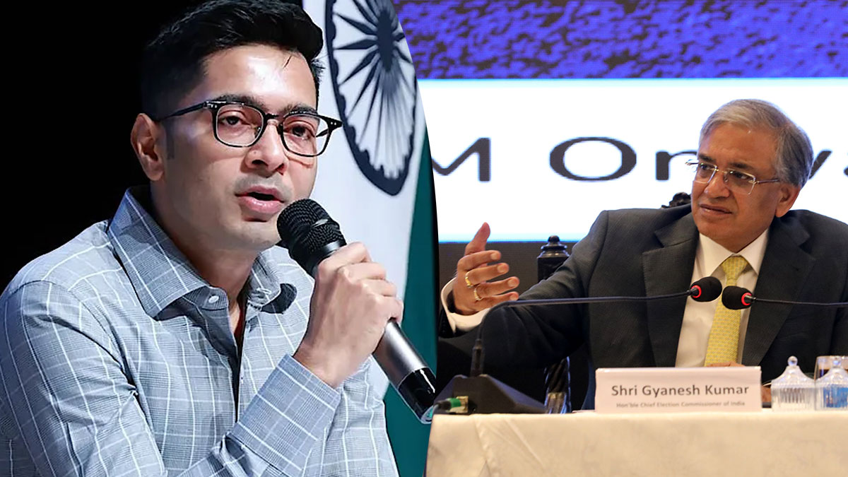 বিজেপি নেতাদের পছন্দের হোটেলে নির্বাচন কমিশনের থাকা নিয়ে প্রশ্ন অভিষেকের