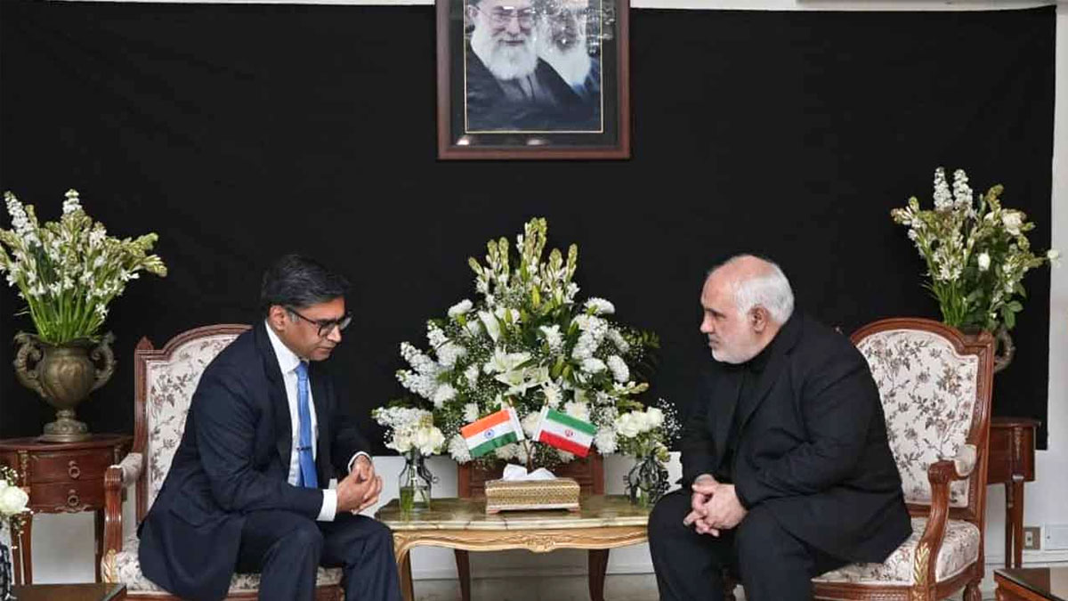 খামেনির মৃত্যুতে শোকপ্রকাশ ভারতের, শোকবার্তায় সই বিক্রম মিশ্রীর