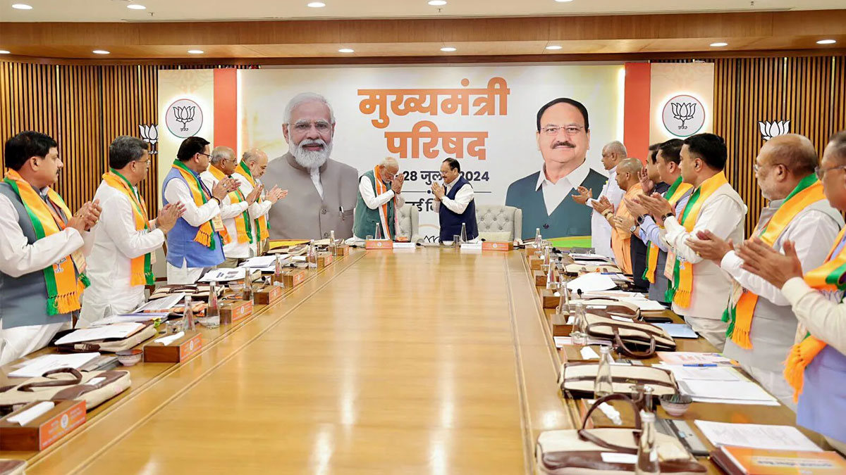 মোদীর বাসভবনের বৈঠকে বিজেপির প্রার্থী তালিকায় সিলমোহর