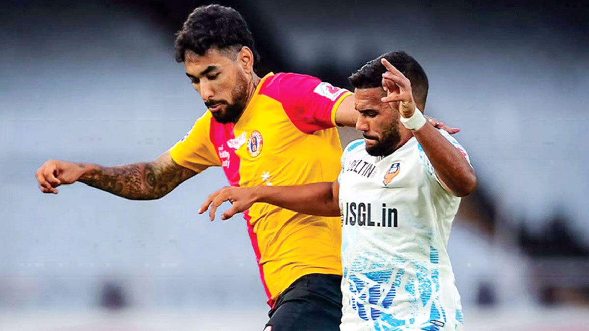 ইস্টবেঙ্গলের আবার পয়েন্ট নষ্ট গোয়ার কাছে আটকে গিয়ে