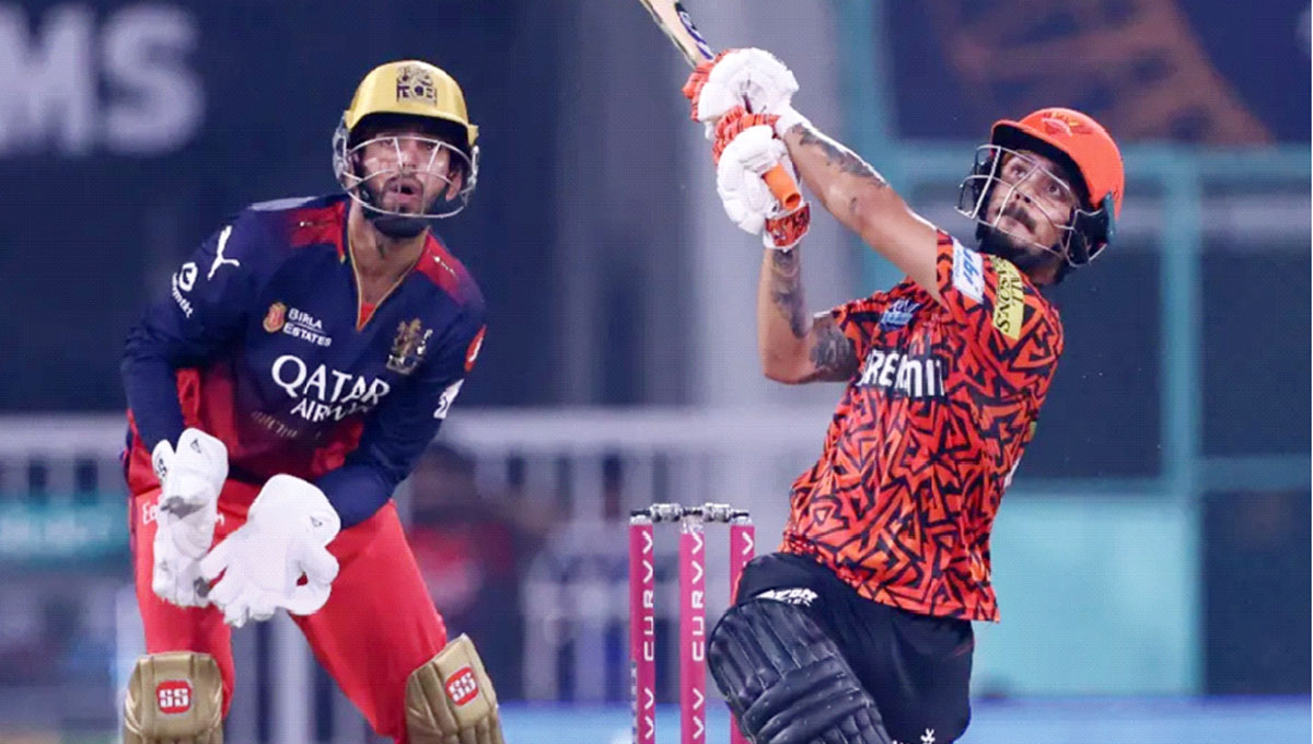 দর্শকদের মন কাড়ল ঈশানের ব্যাট