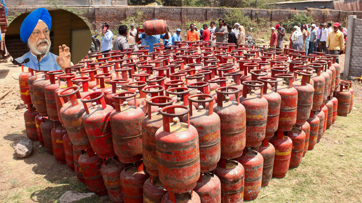 গ্রামে এলপিজি বুকিংয়ের ব্যবধান ২৫ থেকে বাড়িয়ে ৪৫ দিন
