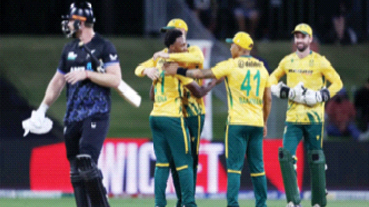 নিউজিল্যান্ডকে হারিয়ে মধুর প্রতিশোধ নিল দক্ষিণ আফ্রিকা