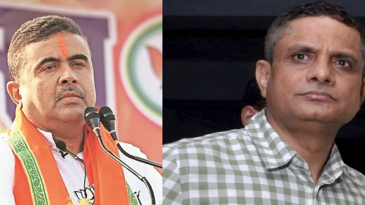 রাজীব কুমারকে পুলিশের স্যালুট করায় কলকাতা পুলিশকে আক্রমণ শুভেন্দু অধিকারীর