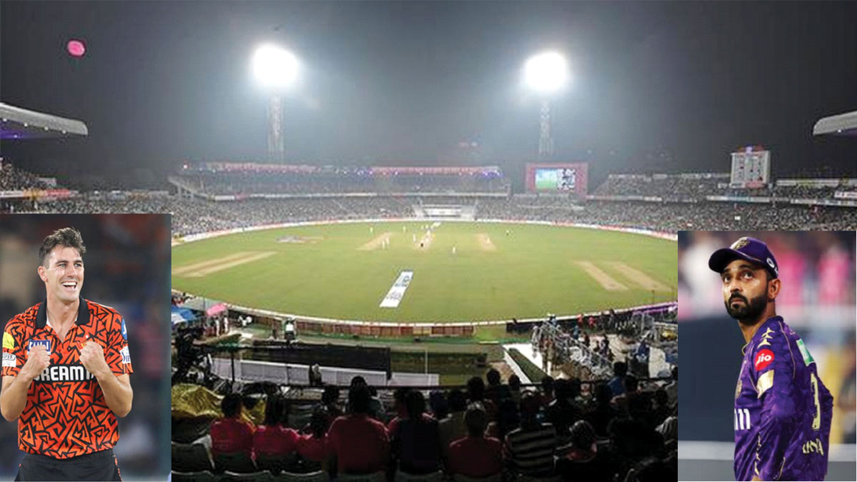 আজ ইডেনে সানরাইজার্স হায়দরাবাদের সামনে কলকাতা নাইট ব্রিগেড