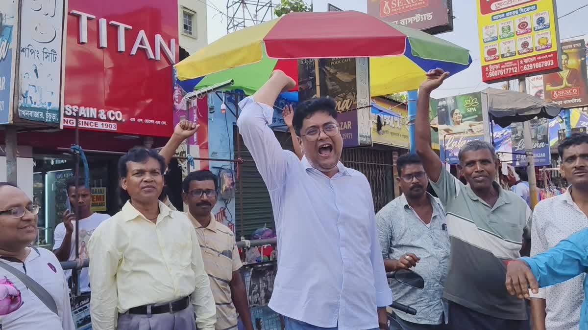 বিজেপির সভায় সিপিএমকে কটাক্ষ অনিল পুত্র সৌম্যর