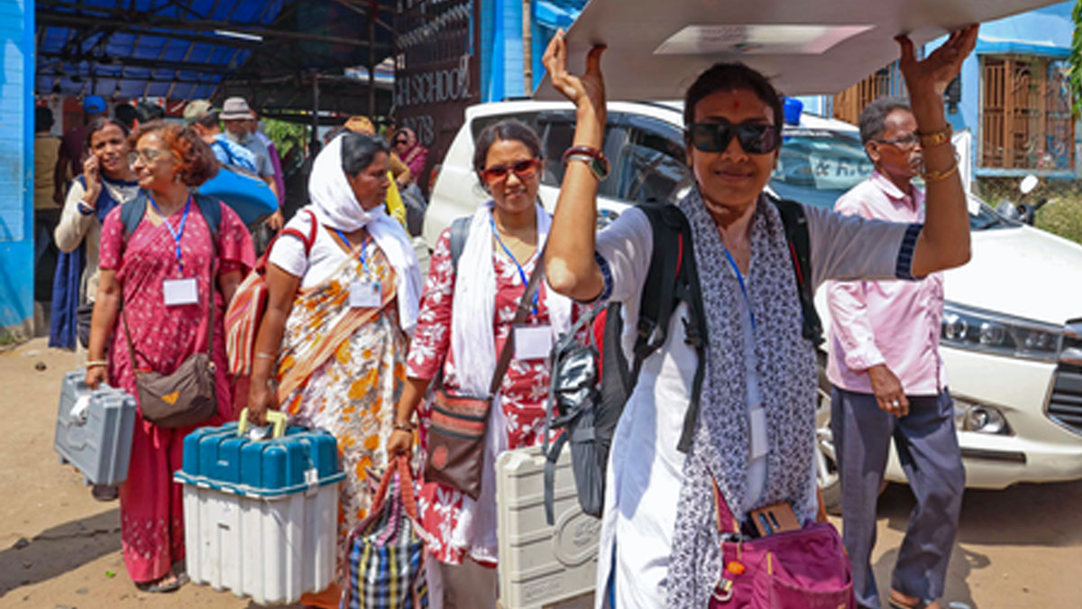 বাংলায় আজ প্রথম দফার ভোট, ১৫২ আসনে ১,৪৭৮ প্রার্থীর ভাগ্য পরীক্ষা
