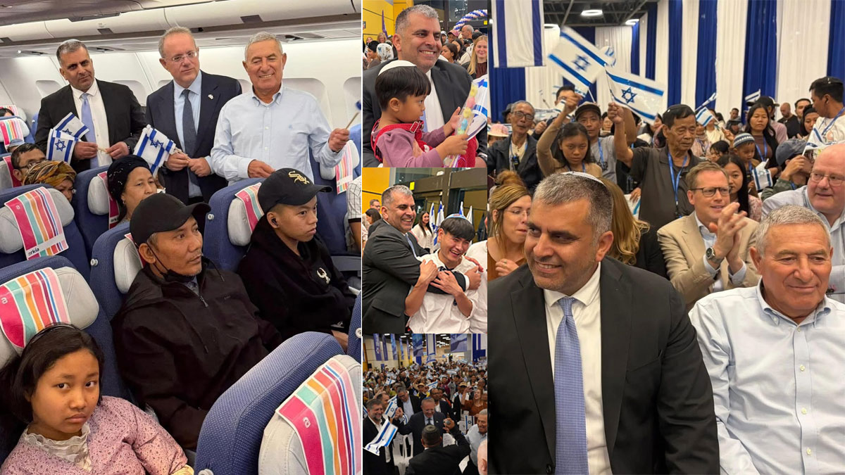 মণিপুর-মিজোরাম থেকে কয়েকশো ‘ব’নেই মেনাশে’দের নিয়ে গেল ইজরায়েল