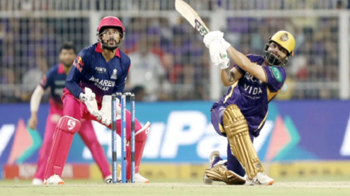 রিঙ্কুর দুর্ধর্ষ ব্যাটে ইডেনে প্রথম জয়ের হাসি হাসল কেকেআর