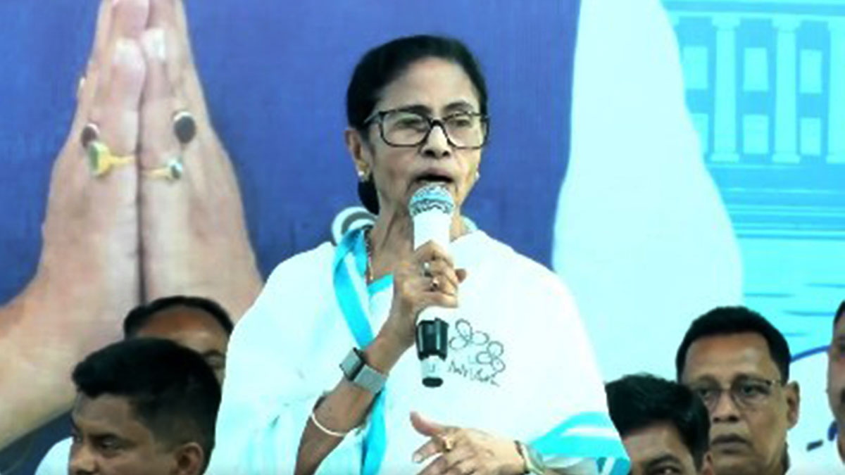 বিজেপি ক্ষমতায় এলে বিধানসভা কেন্দ্র পুনর্বিন্যাস করে বাংলাকে ভাগ করবে: মমতা