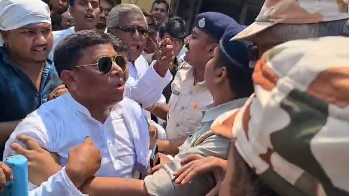 মনোনয়ন ঘিরে উত্তপ্ত রাজ্য, ‘জয় বাংলা’র পালটা ‘জয় শ্রীরাম’ স্লোগান