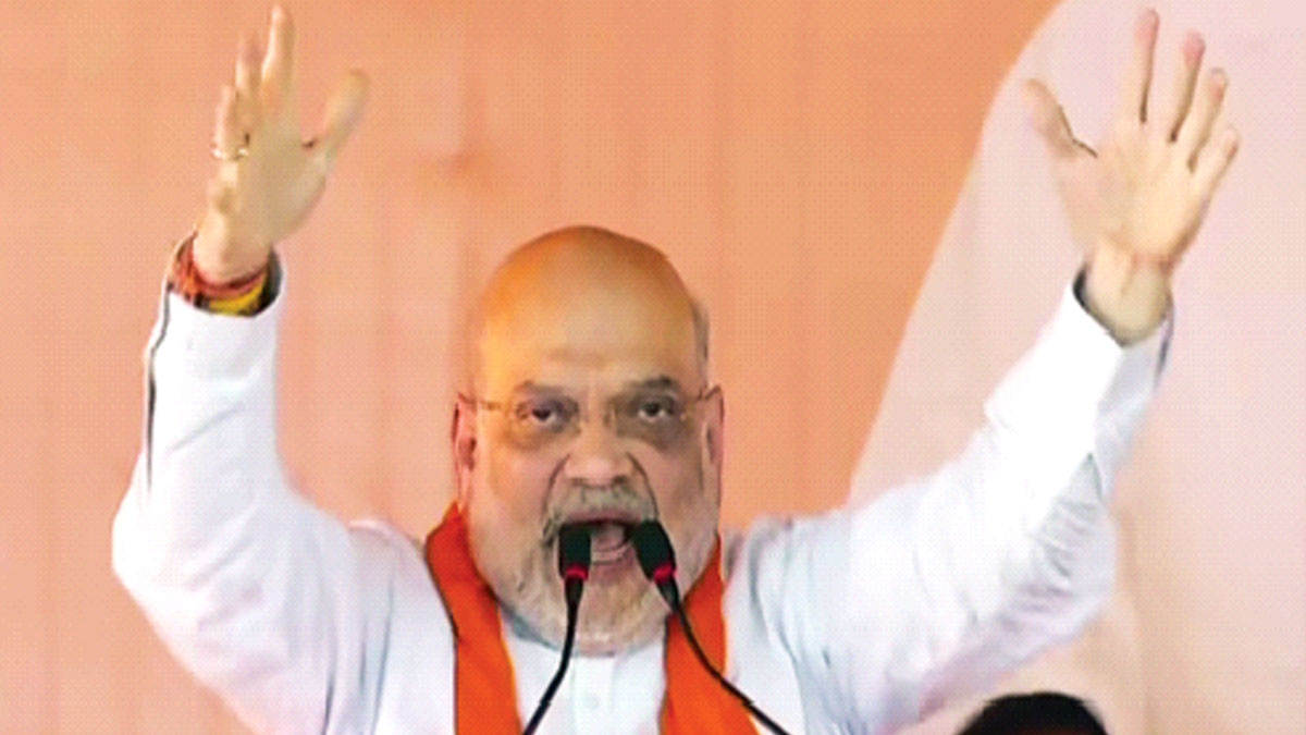 সব অনুপ্রবেশকারীকে  তাড়াব : অমিত শাহ