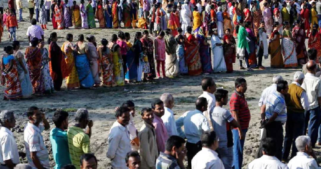 Breaking : বেলা ১টা পর্যন্ত তিন রাজ্যের ভোটদানের হার