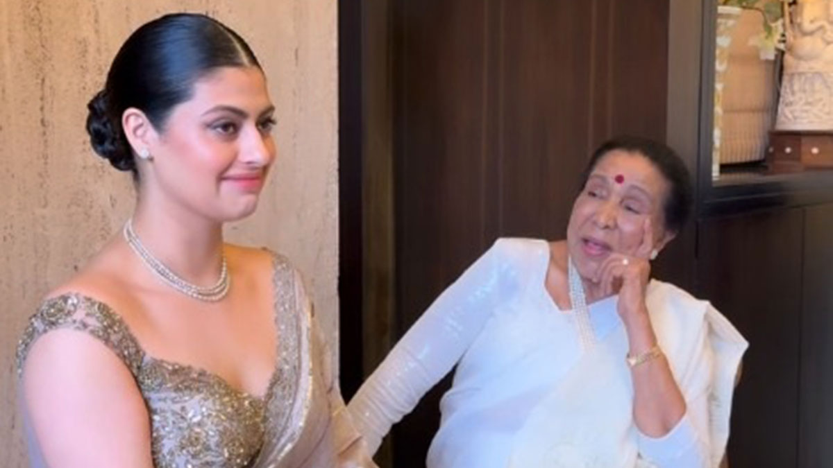 ‘ফিরে আসার প্রতিশ্রুতি দিয়ে গিয়েছিলেন’—ঠাকুমা আশা ভোঁসলে স্মরণে আবেগঘন পোস্ট নাতনি জানাইয়ের