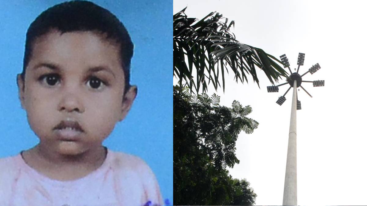 ল্যাম্পপোস্টের আলো মাথায় পড়ে মৃত্যু ৬ বছরের শিশুর