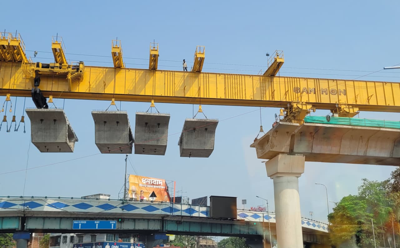 শুরু চিংড়িহাটা মেট্রোর দ্বিতীয় দফার কাজ