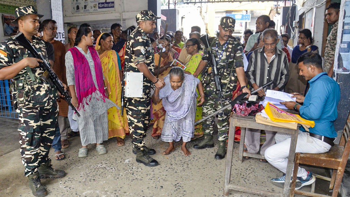 উৎসবের আবহে ফলতায় পুনরায় ভোটগ্রহণ, ভোট পড়ল ৮৬.১১ শতাংশ
