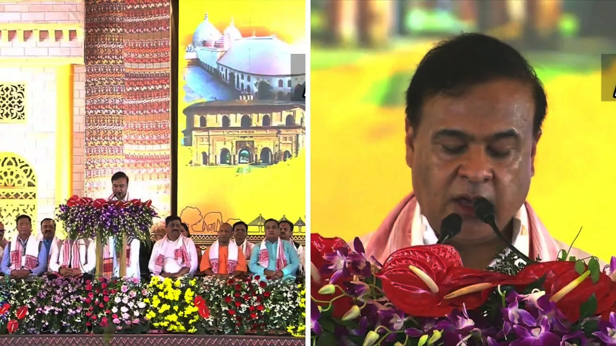 দ্বিতীয়বার আসামের মুখ্যমন্ত্রী হিসেবে শপথ হিমন্ত বিশ্বশর্মার