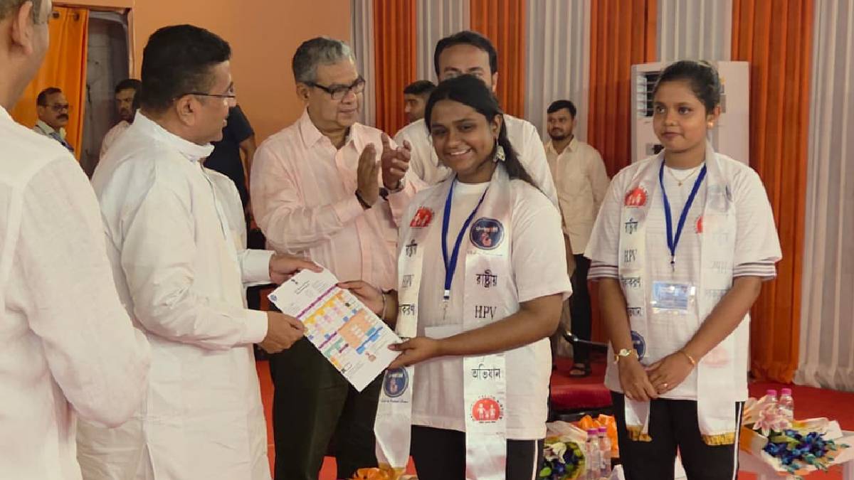 আজ থেকে রাজ্যজুড়ে শুরু হল সার্ভাইকাল ক্যানসারের টিকাকরণ