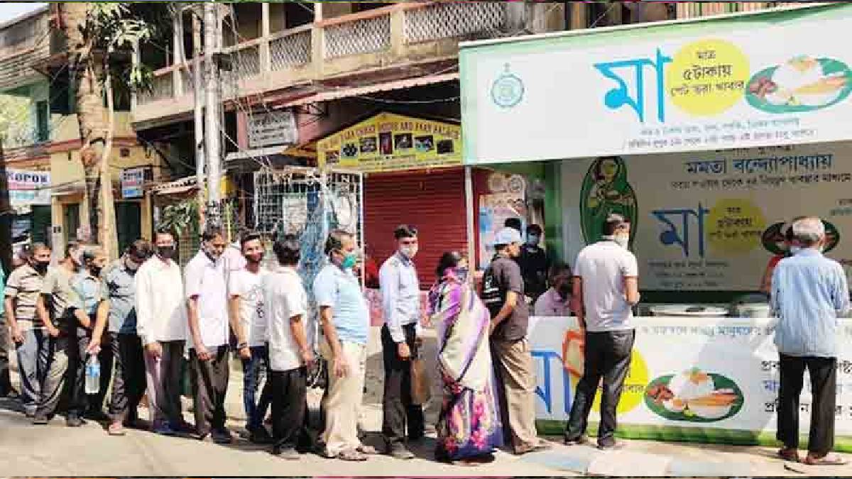 মা ক্যান্টিনে ডিমের সঙ্গে ৫ টাকায় মিলবে মাছ-ভাতও