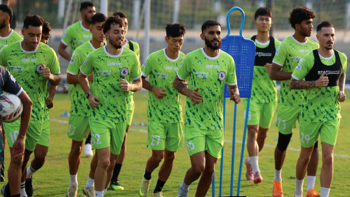 গোয়ার বিপক্ষে তিন পয়েন্টের লক্ষ্যে নামছে সবুজ-মেরুন ব্রিগেড