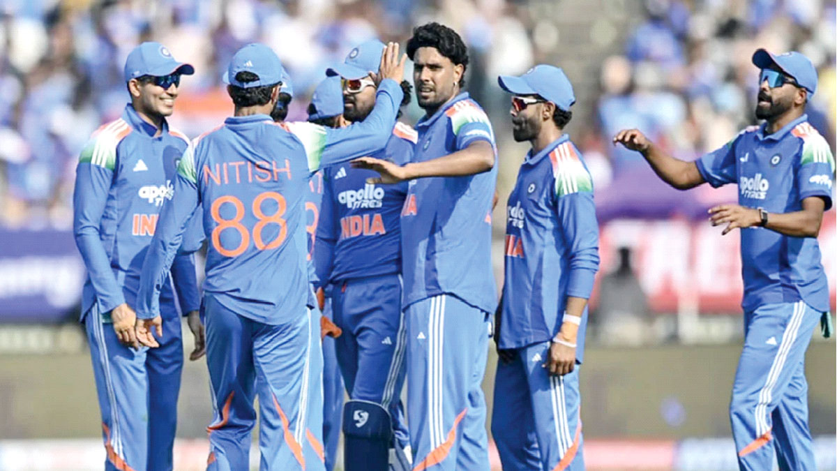 একদিনের ক্রিকেটের ক্রমতালিকায় সবার উপরে ভারত