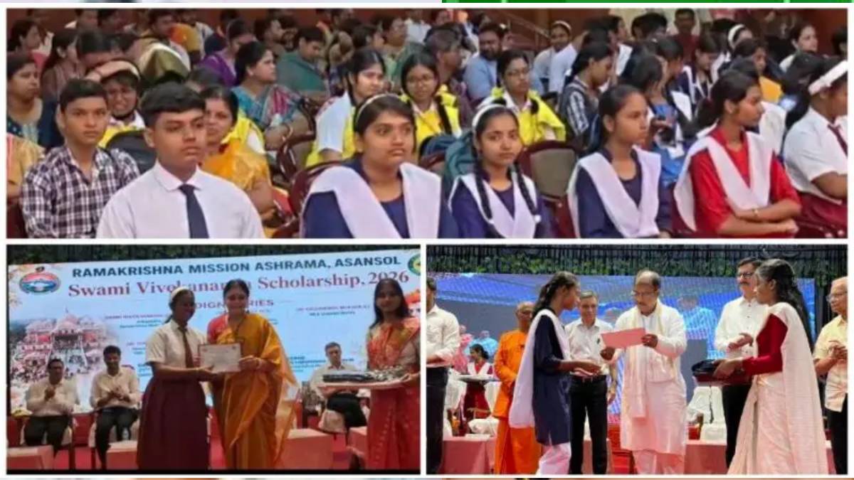 ‘স্বামী বিবেকানন্দ স্কলারশিপ’ পেল  ২৫ স্কুলের ১০০ পড়ুয়া, পুরস্কার দিলেন মন্ত্রী অগ্নিমিত্রা পাল