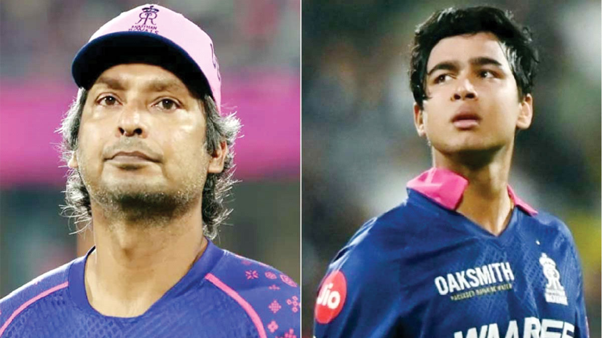 বৈভবের কাছ থেকে আরও বেশি প্রত্যাশার কথা জানালেন রাজস্থানের কোচ সাঙ্গাকারা