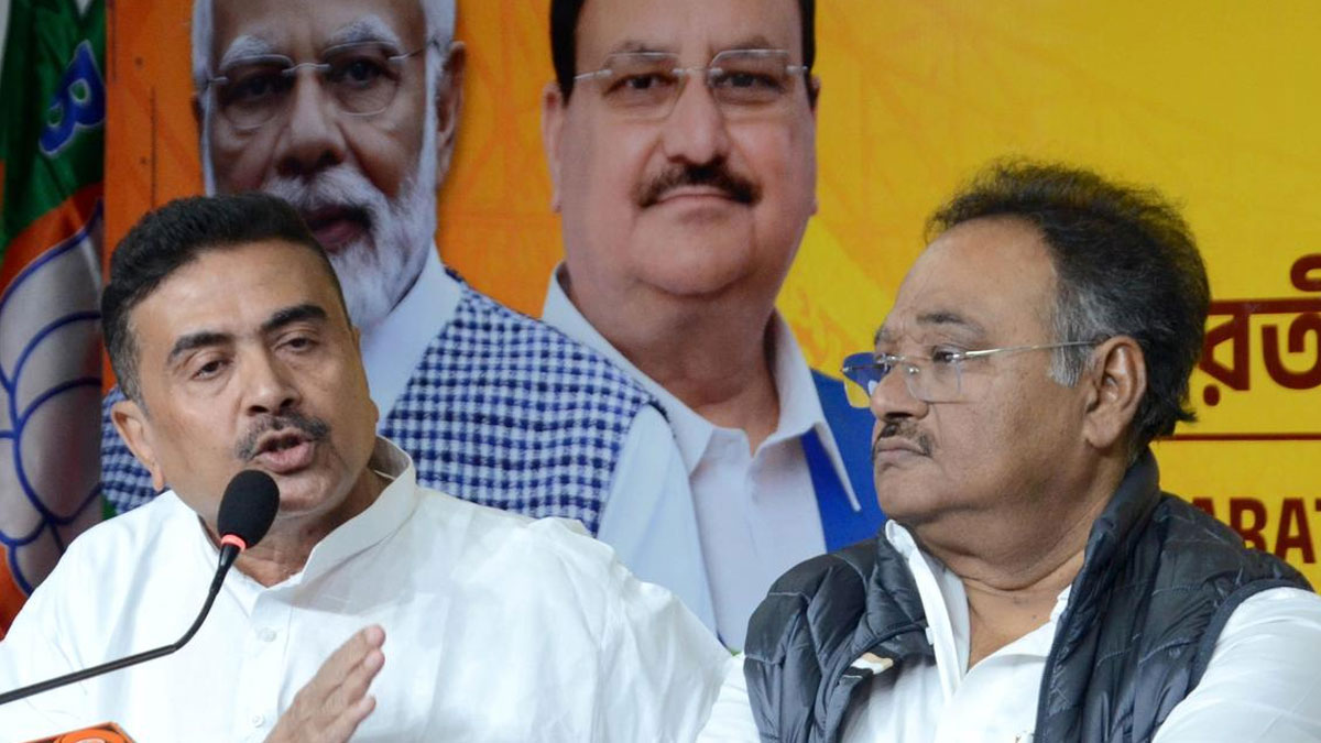 মন্ত্রীসভা গঠনে চূড়ান্ত তৎপরতা, দিল্লিতে বৈঠকে শমীক, শুভেন্দুরা