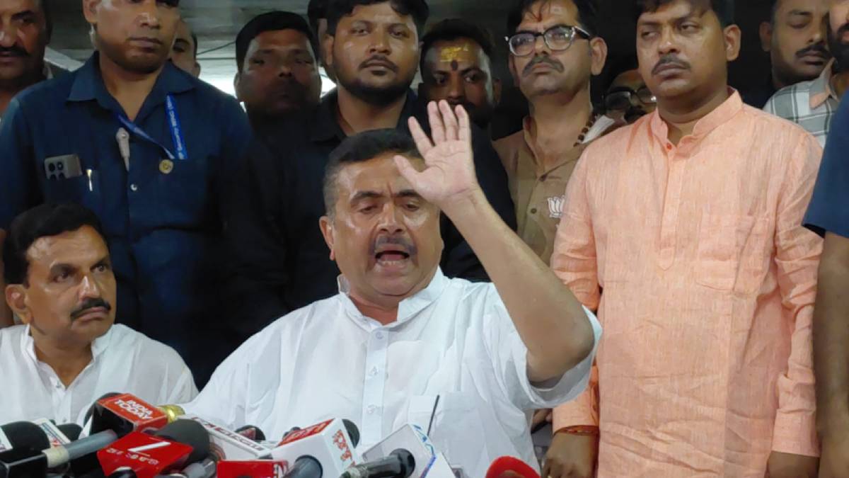 শান্তিপূর্ণ ভোটে কমিশনকে ধন্যবাদ, ভবানীপুরে ‘ভোটের অধিকার ফিরেছে’—শুভেন্দু