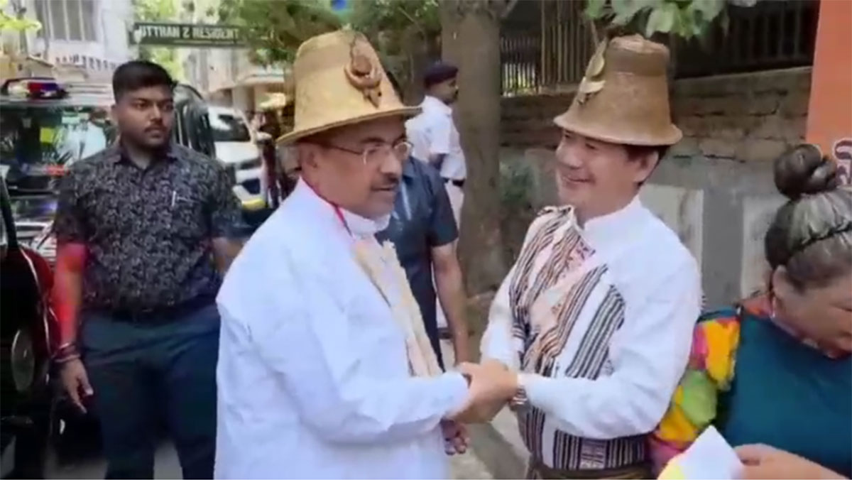 মুখ্যমন্ত্রী শুভেন্দুকে শুভেচ্ছা ও সংবর্ধনা লেপচা প্রতিনিধিদের