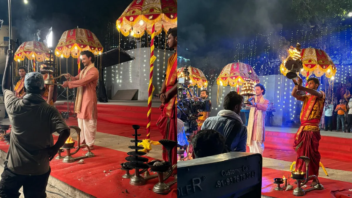 নতুন অ্যাকশন প্যাকড ধামাকাধার ফিল্মের শ্যুটিং শুরু করলেন আয়ুষ