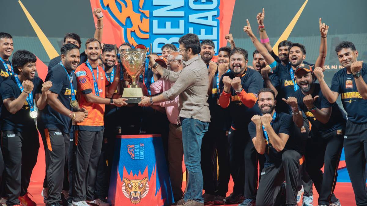 অনবদ্য শাহবাজ, মালদাকে হারিয়ে বেঙ্গল টি২০ লিগ খেতাব রাঢ় টাইগার্সের