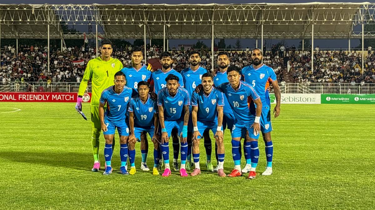 তাজিকিস্তানের কাছে ১-৩-এ হেরে সফর শুরু ভারতীয় ফুটবল দলের