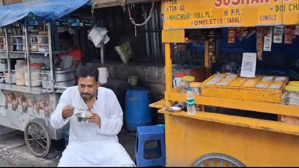 ক্যাবিনেট মন্ত্রী প্রাতঃরাশ সারলেন রাস্তার ধারের সাধারণ দোকানে, মেনু বিলাসহীন