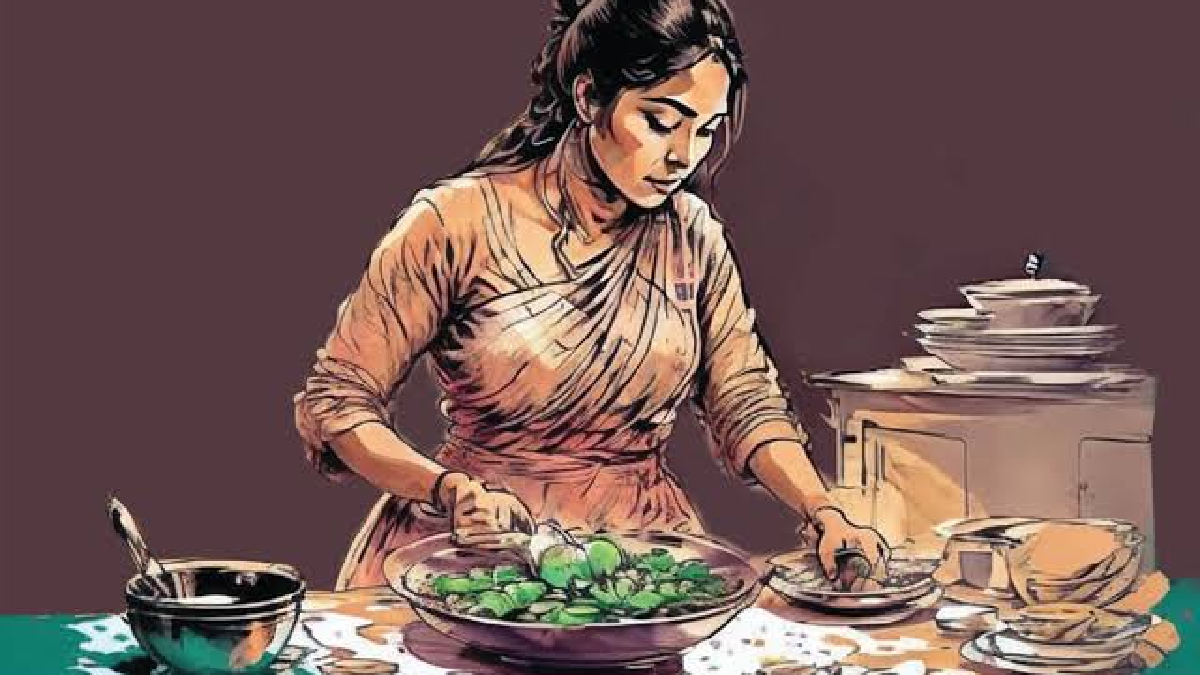 গৃহিনীদের শ্রম