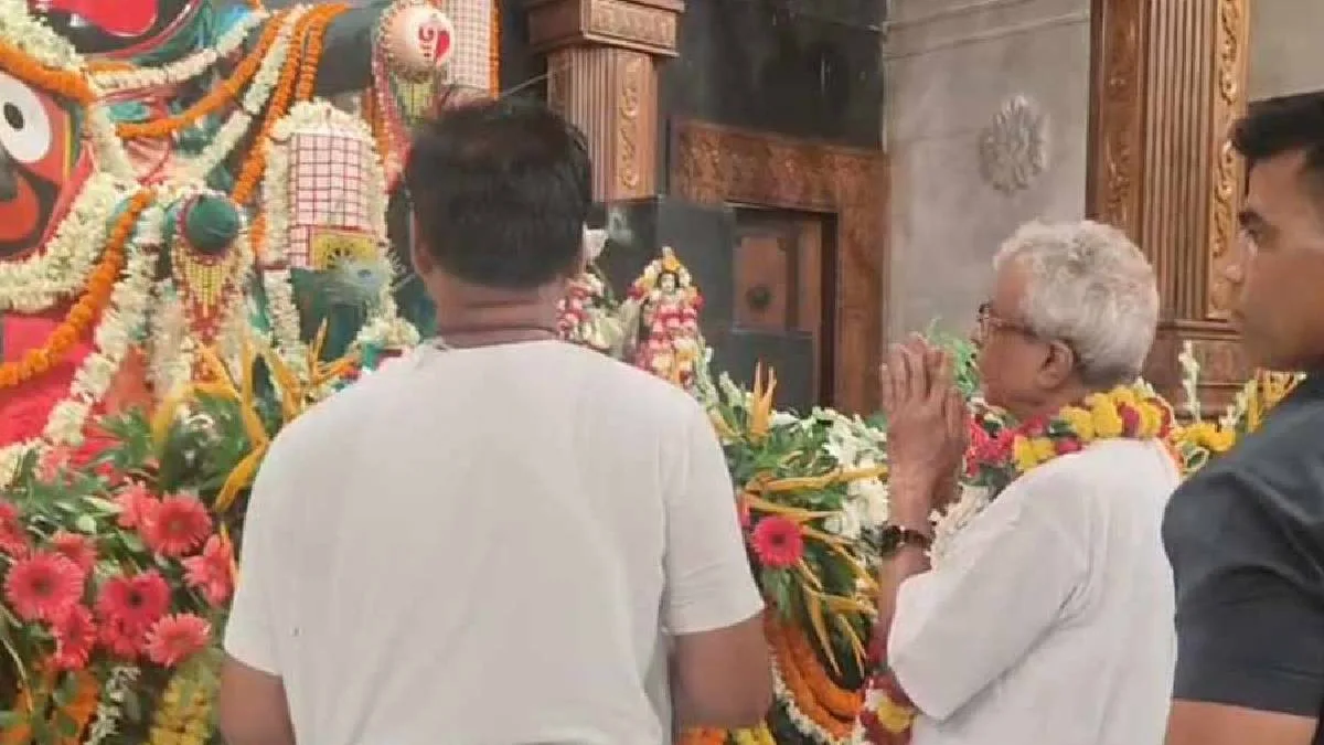 প্রথমবার দিঘার জগন্নাথ মন্দিরে প্রবেশ শিশির অধিকারীর, দুহাত তুলে নাচলেন