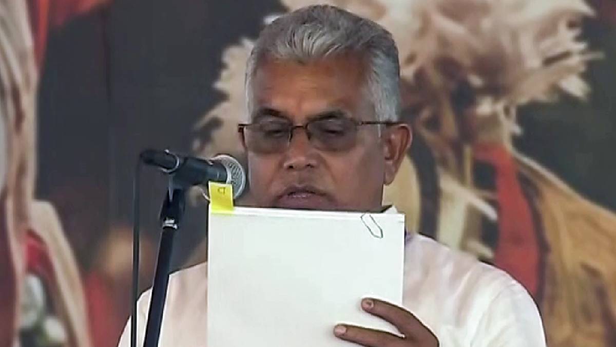 তৃণমূল আমলে বাংলা দুর্নীতির আখড়া হয়ে উঠেছিল: মন্ত্রী  দিলীপ ঘোষ