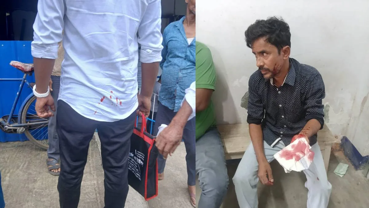 শহিদ দিবসে সংঘাত, কংগ্রেসের উপর হামলার অভিযোগ