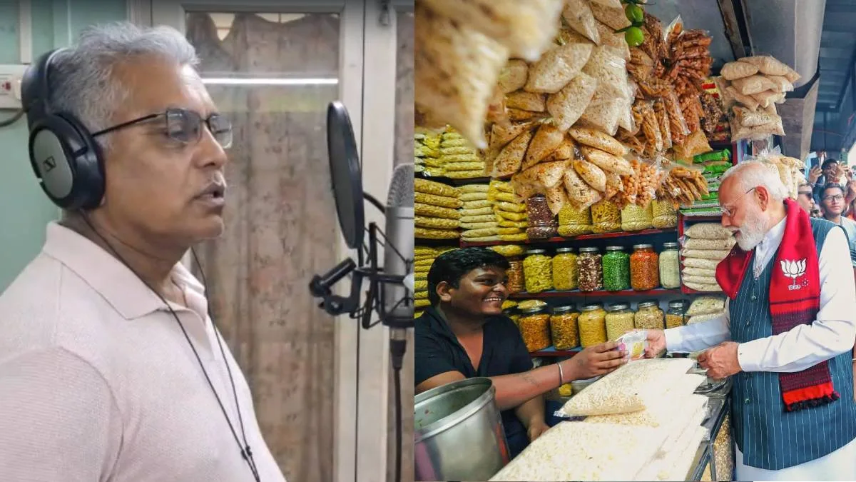 ঝালমুড়ি নিয়ে গান এবার শোনা যাবে পঞ্চায়েত মন্ত্রীর কণ্ঠে