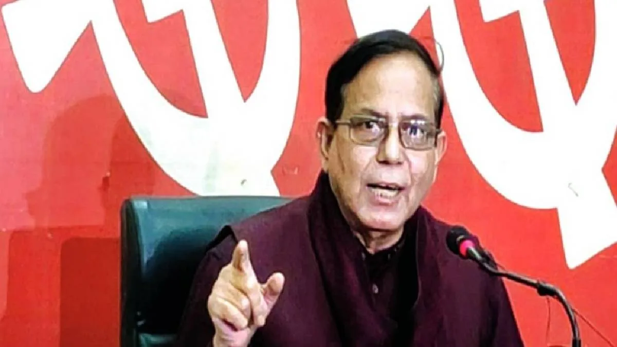 বিজেপি সরকারের প্রশংসায় সিপিএমের রাজ্য সম্পাদক, বিঁধলেন প্রাক্তন মুখ্যমন্ত্রীকে