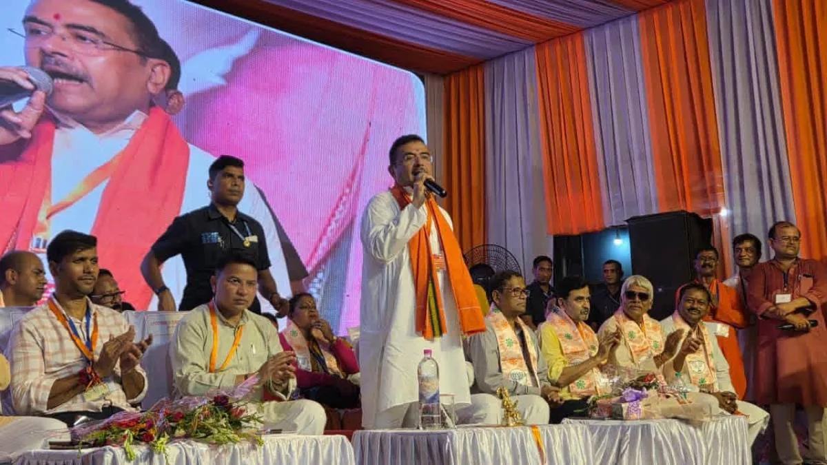 ‘কালীঘাট-নতুন তৃণমূল ভোটে দাঁড়ানোর লোক পাবে না’, মেচেদায় খোঁচা শুভেন্দুর
