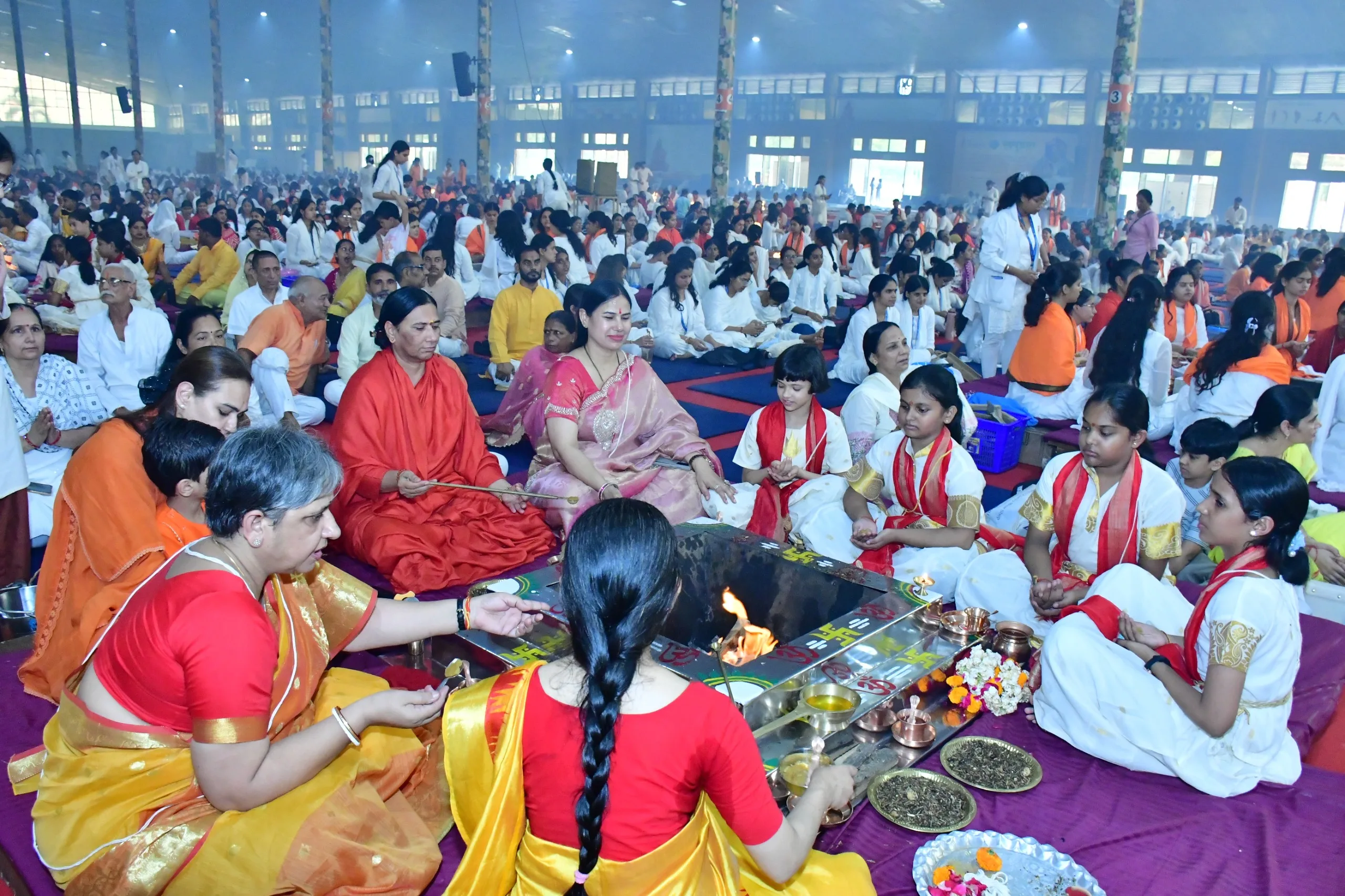 গুরু পূর্ণিমায় মহাযজ্ঞ (SNS)